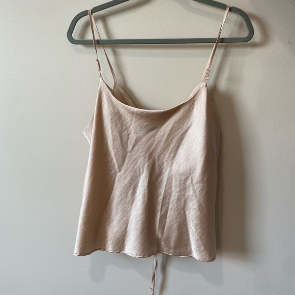 ASOS champagne blouse Size 12 - Picture 2 of 3